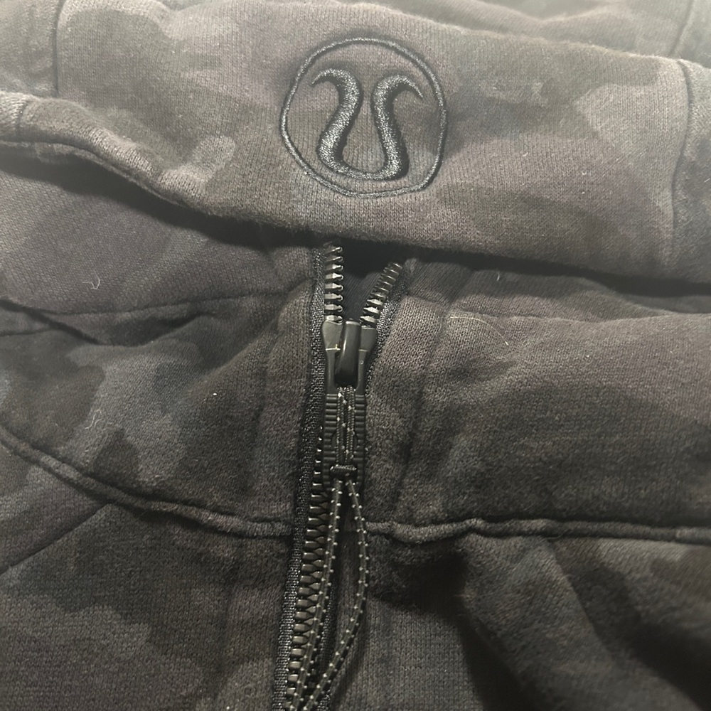 Lululemon Black Camouflage Hoodie